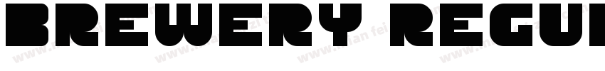 Brewery Regular字体转换